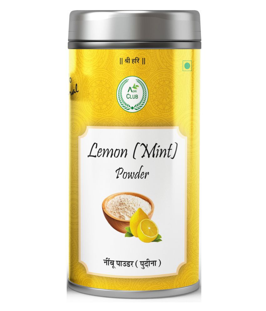 AGRI CLUB Lemon Drink Powder (mint) Masala 250 gm