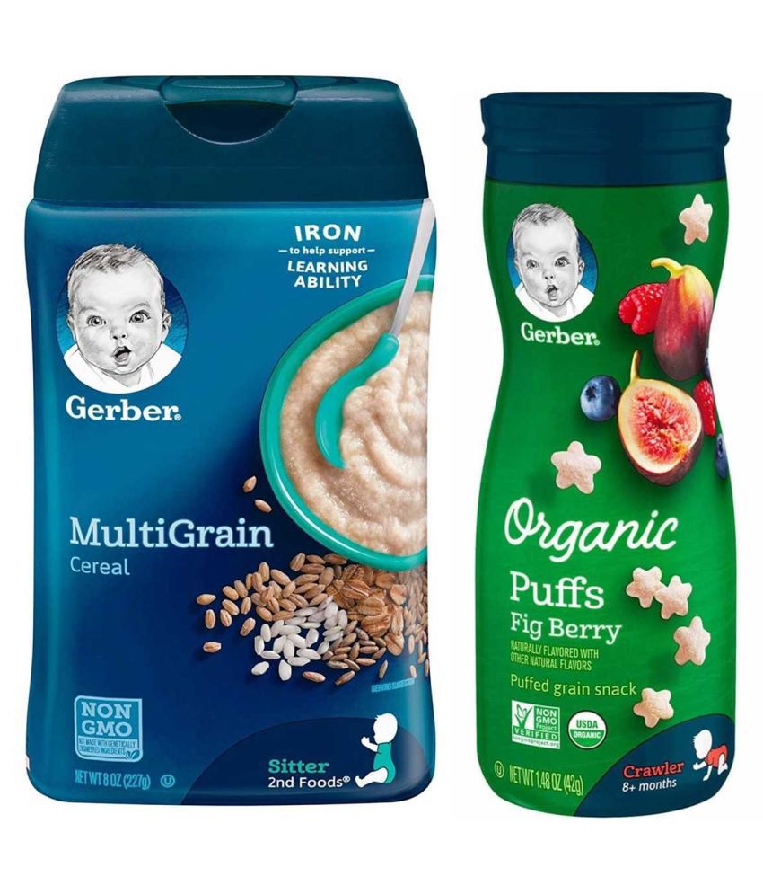 Gerber Multigrain Cereal Infant Cereal for 6 Months + ( 0.9 gm ): Buy