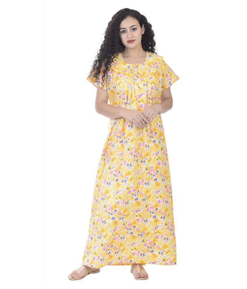 indian cotton night gowns