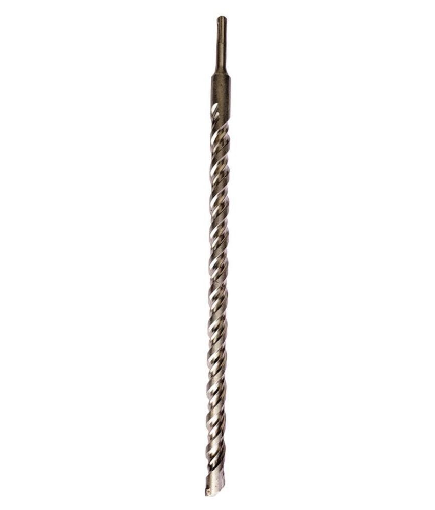     			S4  Steel (25 x 450mm) Cross Tip Plus Hammer Drill Bit (Silver)