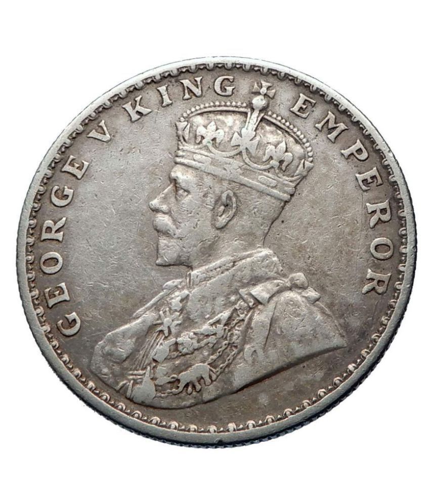     			BRITISH INDIA 1 RUPEE KING GEORGE V 1939 COIN VERY RARE YEAR *1939*  EMPEROR HALF RUPEE FULL COIN, IN BRILLIANT CONDITION