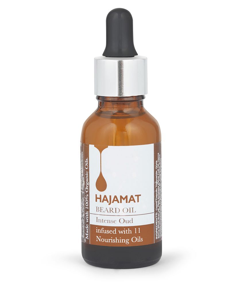 Hajamat Organic Beard Oil Infused With 11 Nourishing Oils (30 ML)