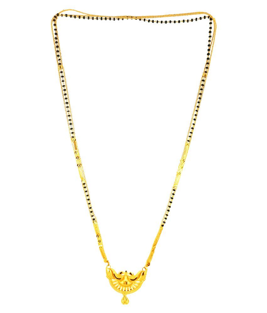     			Shankhraj Mall Gold Plated Letest & Designer Mangalsutra For Women-100193