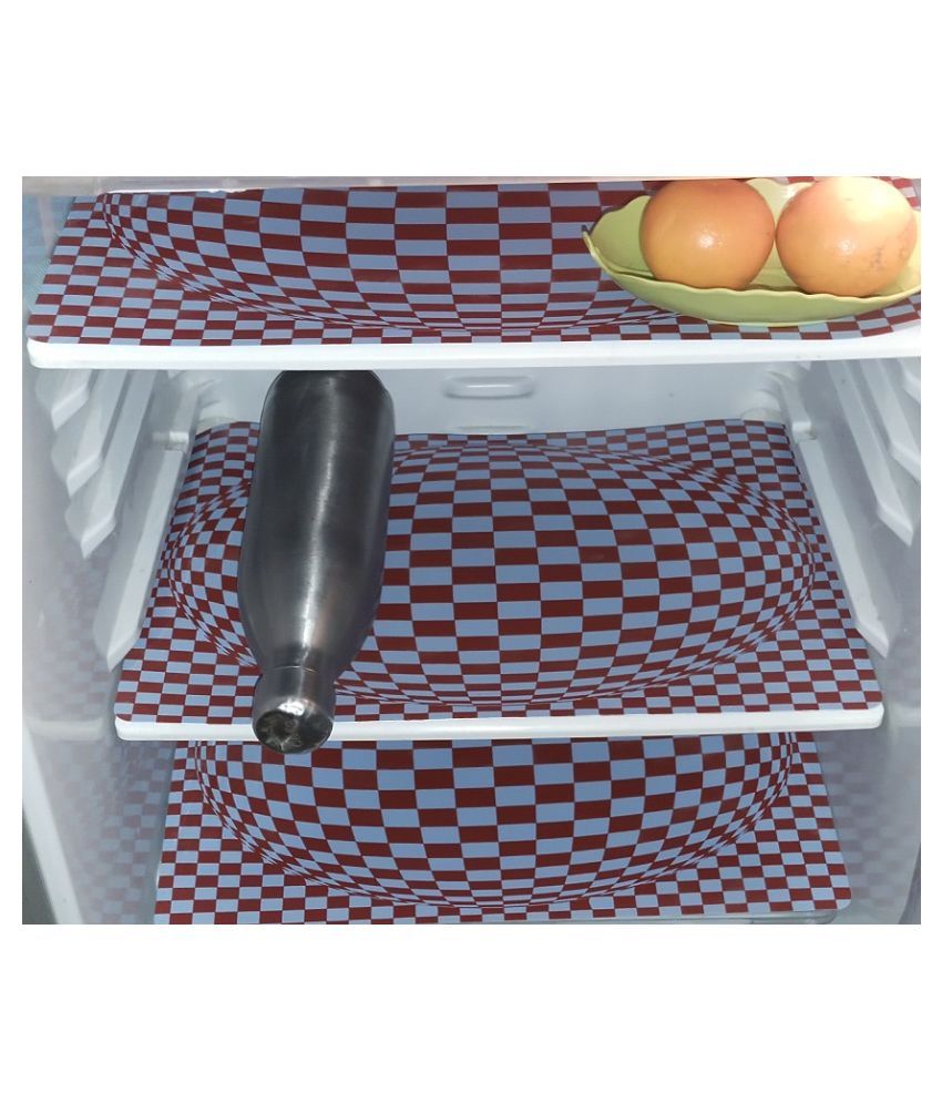     			Revexo Set of 3 PVC Multi Fridge Mats