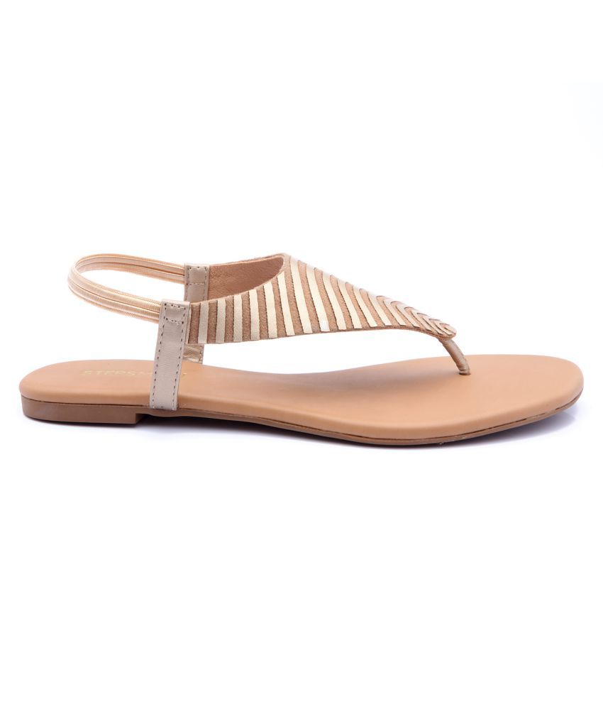 comfortable beige flats