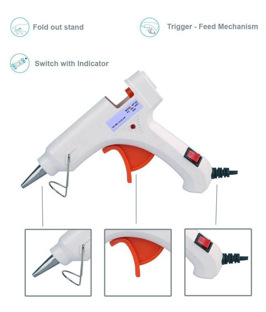 T Gum na 20 Watt Glue Gun Buy T Gum na 20 Watt Glue Gun Online at Low