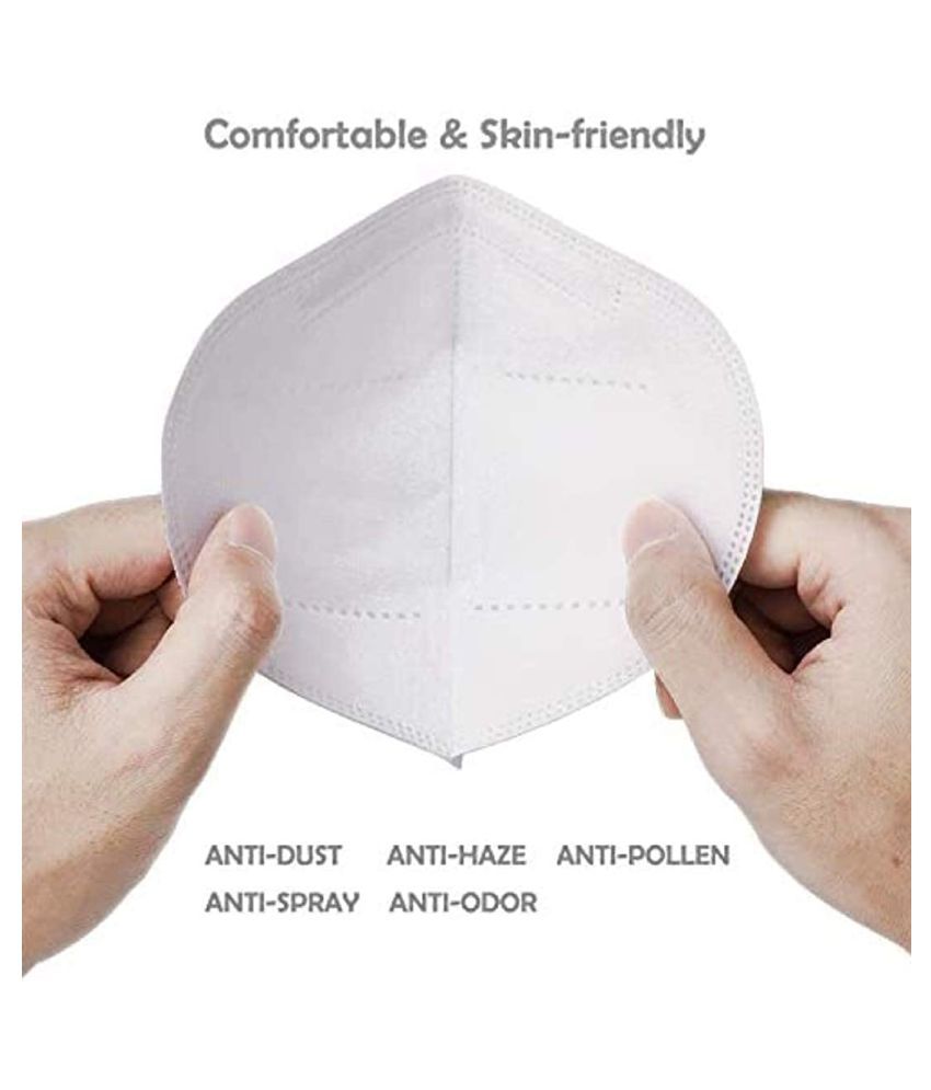 Healthopedia N95 Face Masks Pack Of 7, Easy Breathable, Washable