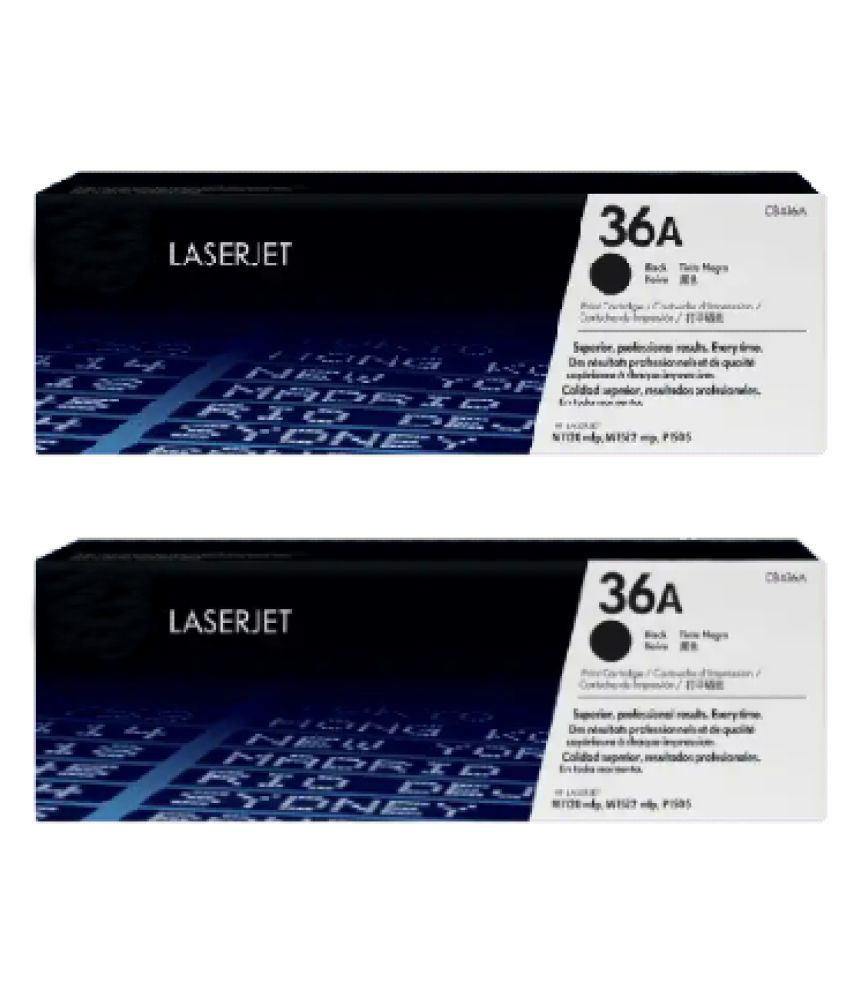 Mb Cartridge Hp 36a Black Pack Of 2 Toner For Hp Laserjet P1505 P1505n Printer Buy Mb Cartridge Hp 36a Black Pack Of 2 Toner For Hp Laserjet P1505 P1505n Printer Online At