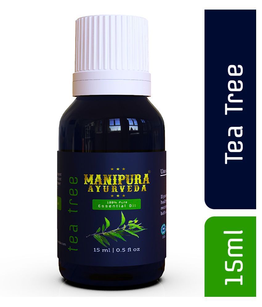 Manipura Ayurveda 100% Pure Tea Tree Essential Oil 15 mL