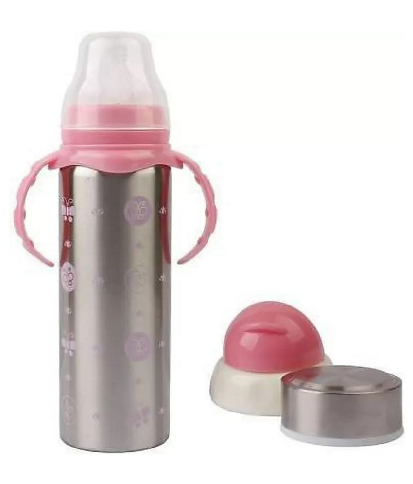 CHILDCHIC 3 in 1 Baby Feeding Bottle ThermoSteel Multifunctional