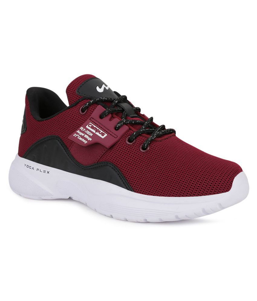     			Campus Maroon Running Shoes