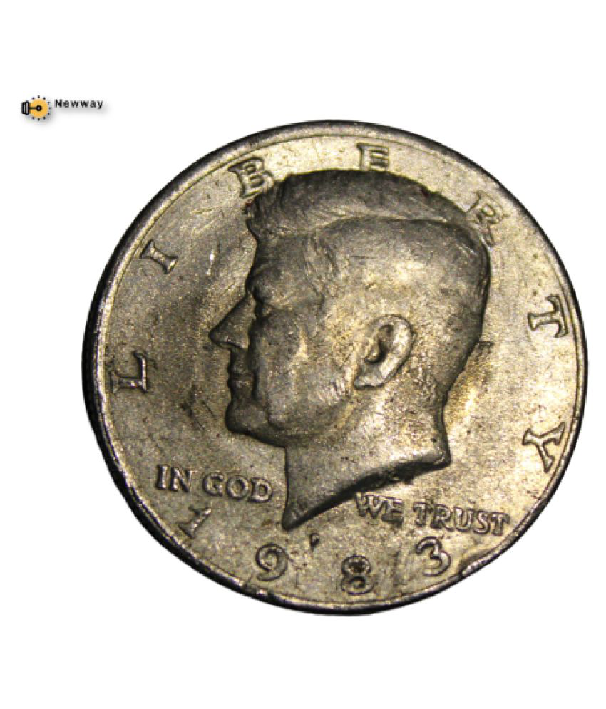     			Half Dollar 1983 - "Kennedy Half Dollar" Liberty United States of America Rare Coin 100% Original Product