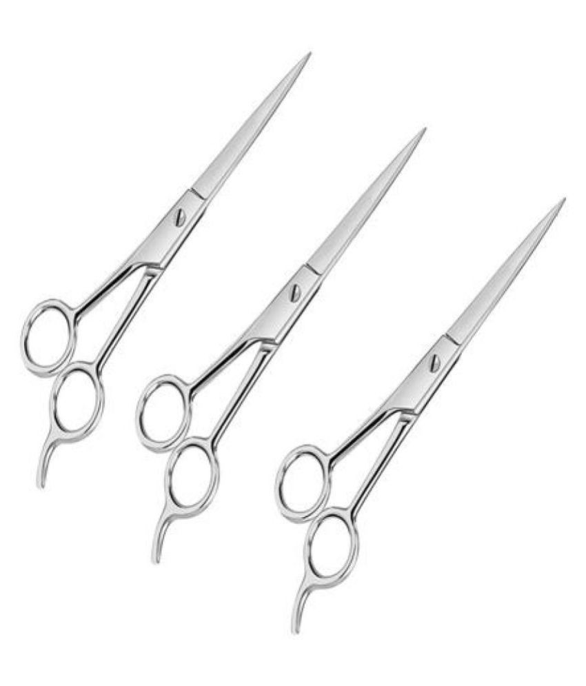     			DKUY 6.5 Inch Barber Hair Cutting Scissor Combo Pack of 3