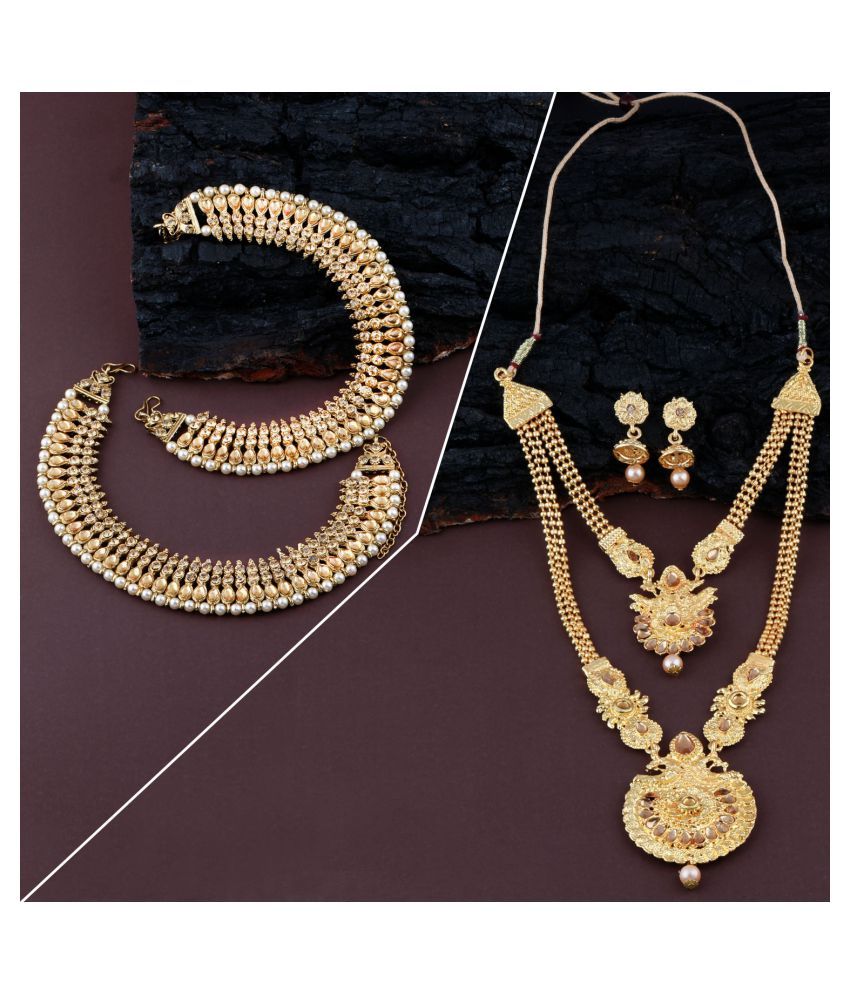 anklet and necklace set