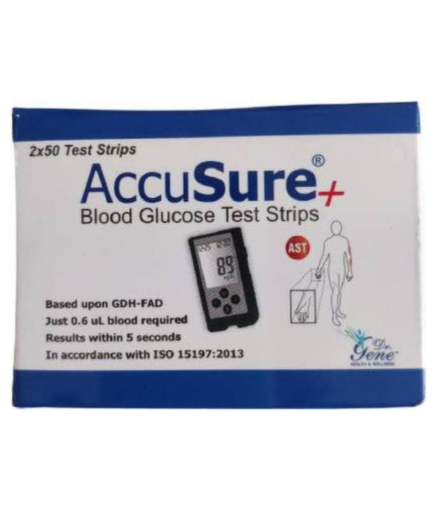 accusure 100 strips