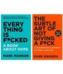 Combo Pack : The Subtle Art of Not Giving a F*ck and Everything Is F*cked : A Book About Hope by Mark Manson (English, Paperback)