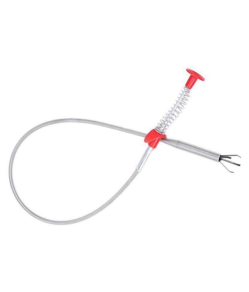     			Hair Catching Drain Cleaner Wire Spring Sink Cleaning Stick Drain Clog Water Pipe Sink Cleaner Snake Unblocked Kitchen Bath Rod Hair Remover Cleaning Brushes Bathroom Fixtures