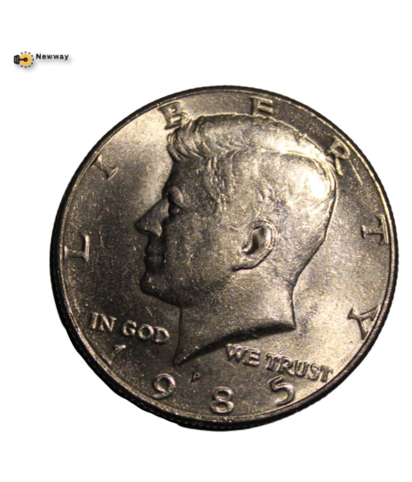     			Half Dollar 1985 - "Kennedy Half Dollar" Liberty United States of America Rare Coin 100% Original Product
