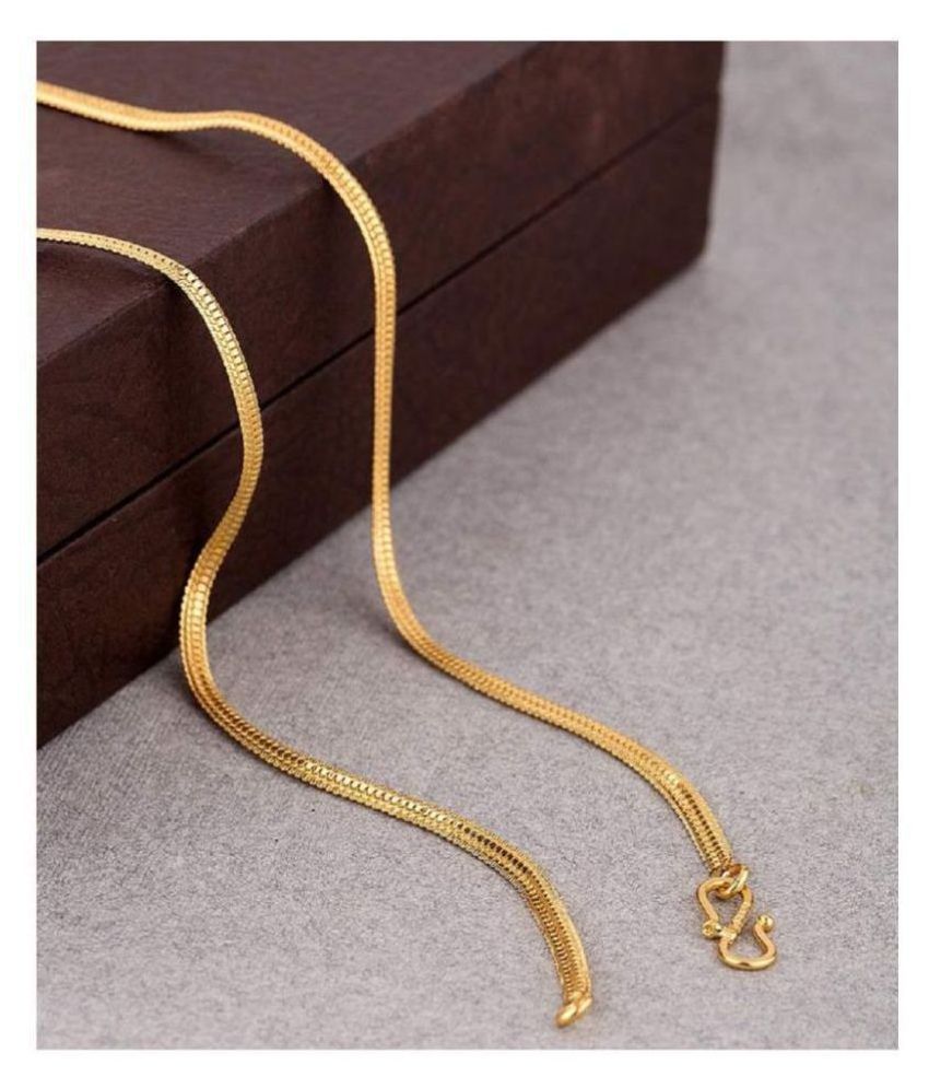     			RSJF - Gold Plated Chain ( Pack of 1 )