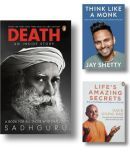 Combo : Think Like A Monk + Death + Life's Amazing Secrets | Set Of Three(3) Books  (Paperback, Jay Shetty, Gopal Das, Sadhguru)