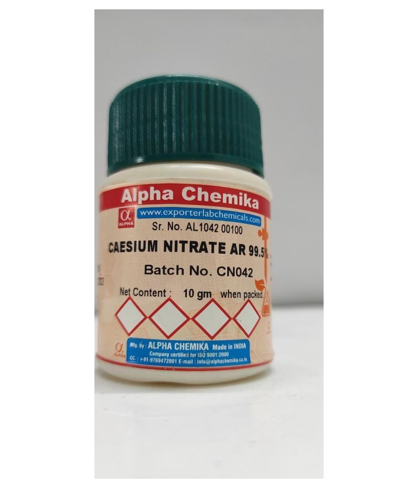     			CAE-SIUM NITRATE AR 99.5% 10 GM