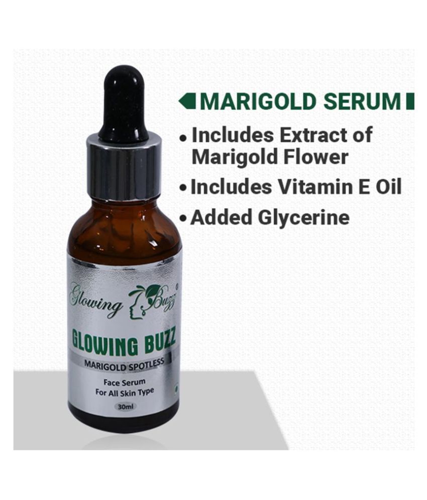 Glowing Buzz Marigold Spotless Face Serum (For All Skin Types) Face
