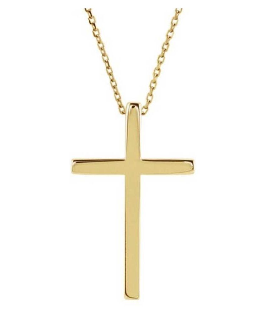 Jesus Cross Pendant Gold PlatedPendant Religious Gold Platedby Kundli ...