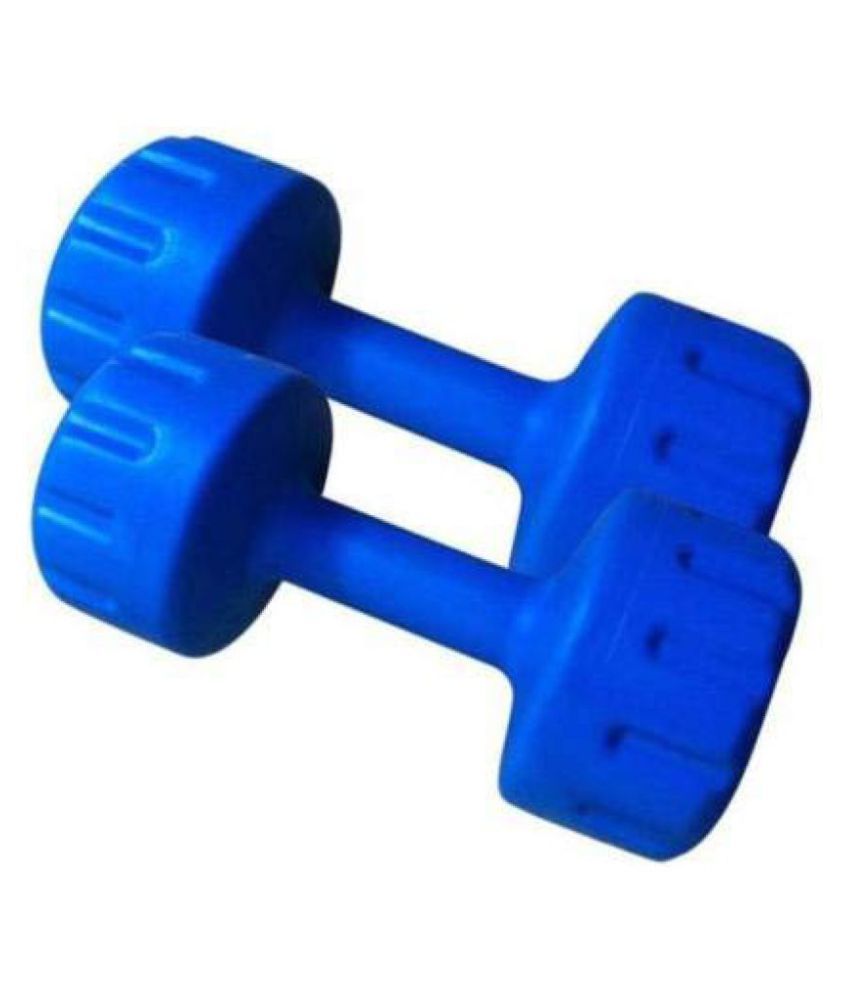     			SBR SPORTS & FITNESS  3KG PVC DUMBBELL SET