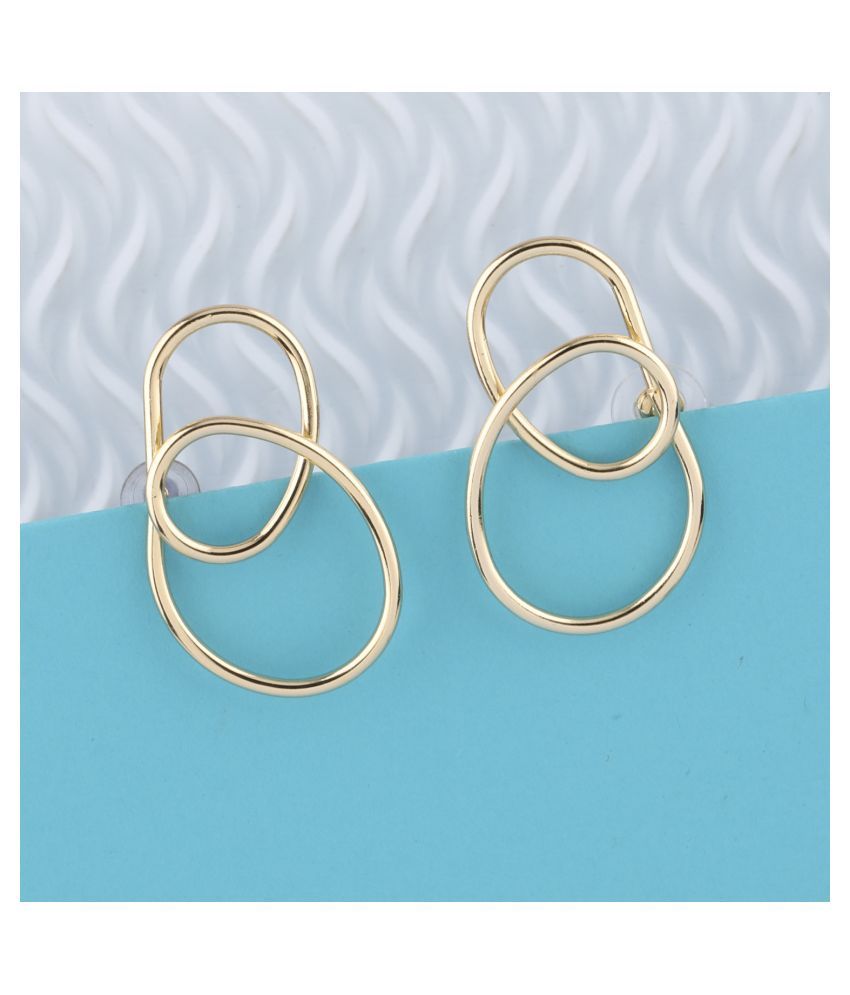     			SILVER SHINE  Delicate Stylish Look Stud Earring For Girl Women