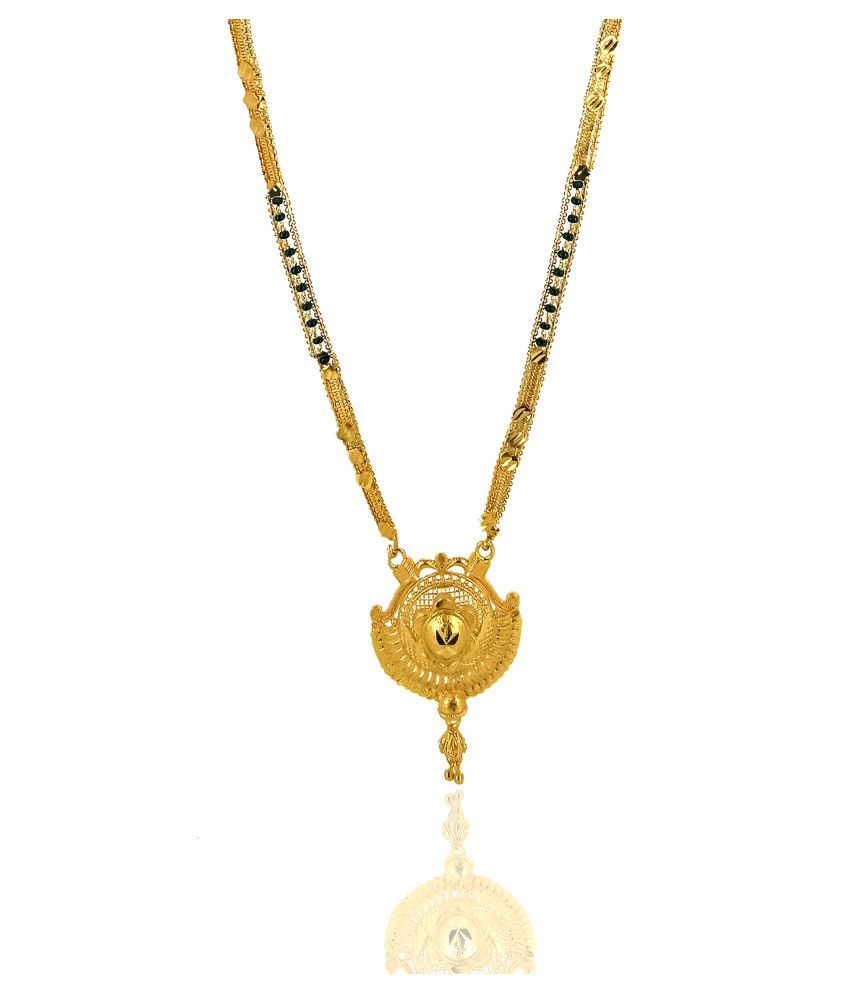     			Shankhraj Mall Gold Plated Letest & Designer Mangalsutra For Women-100183