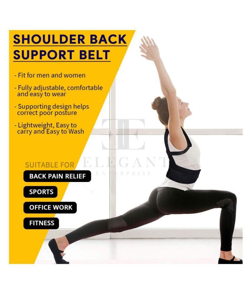 adjustable magnetic posture corrector belt