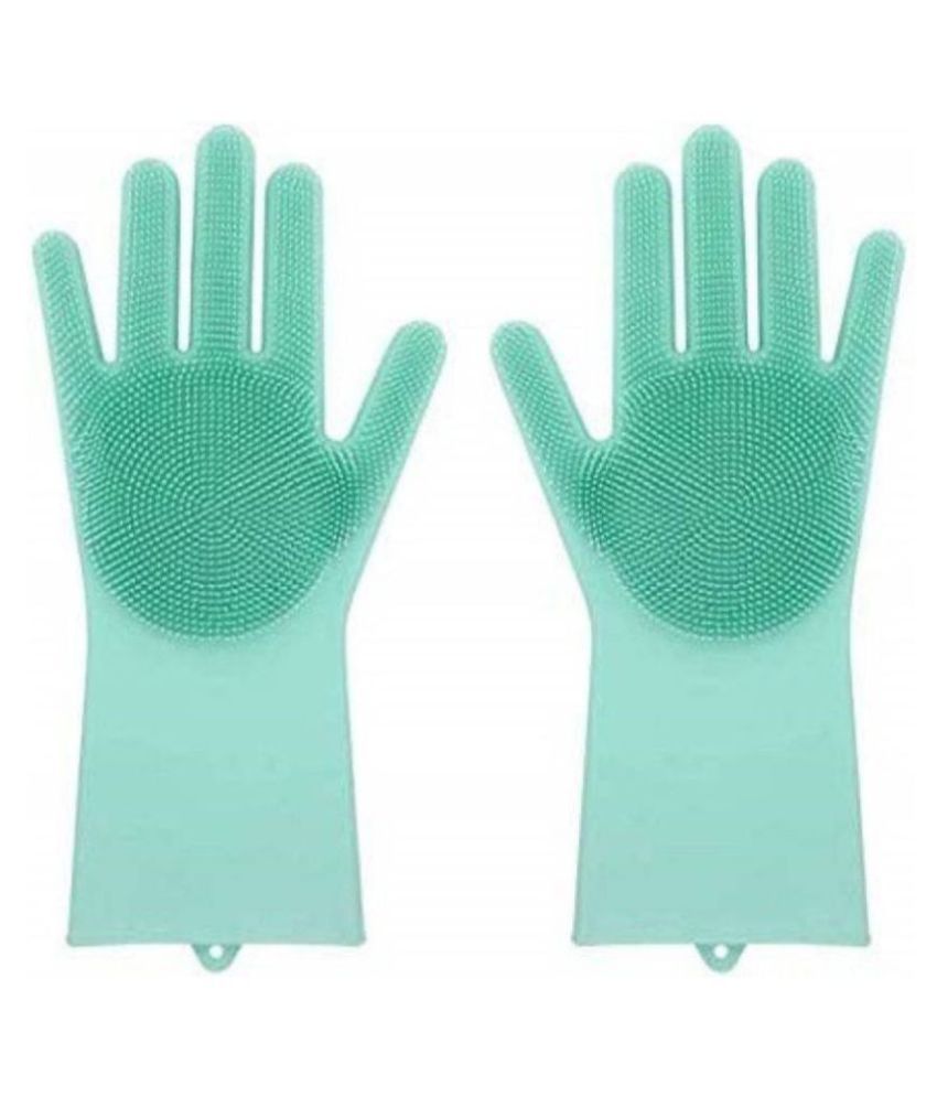 Cleaning Gloves Dish Washing Gloves Rubber Universal Size Cleaning