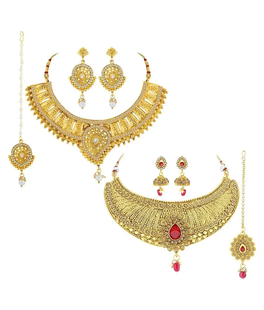 Gold plated hot sale necklace snapdeal