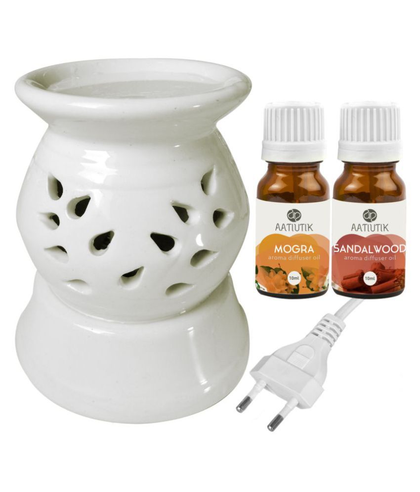 Aatiutik Ceramic Aroma Oils & Diffusers Set Pack of 3 Buy Aatiutik