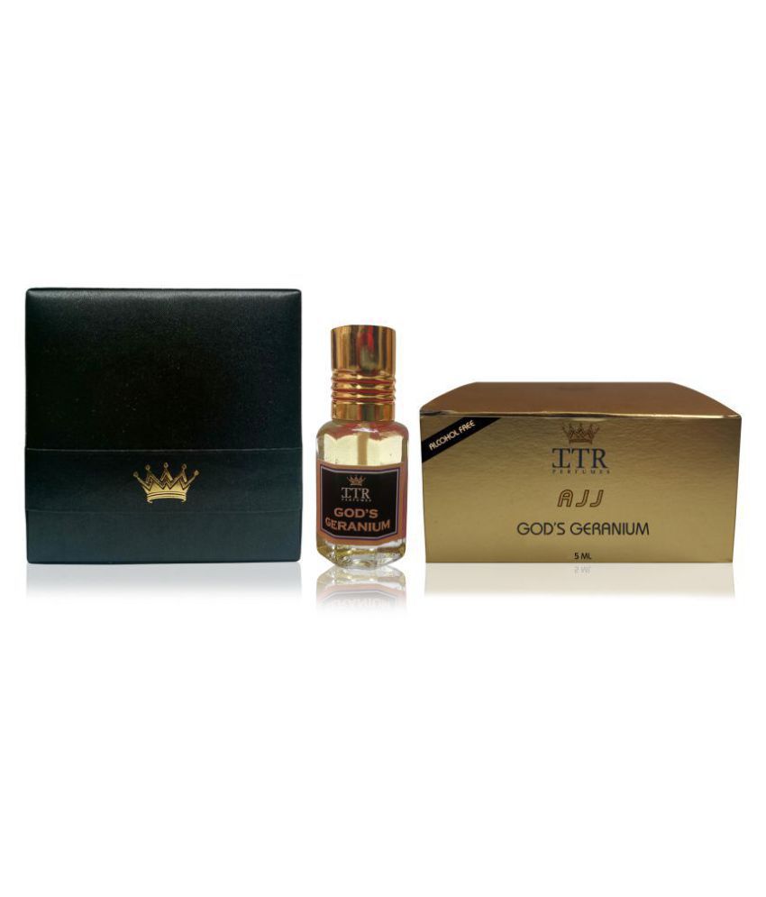 ITR Perfumes GOD'S GERANIUM 5ML Attar for Men and Women, 100% Alcohol ...