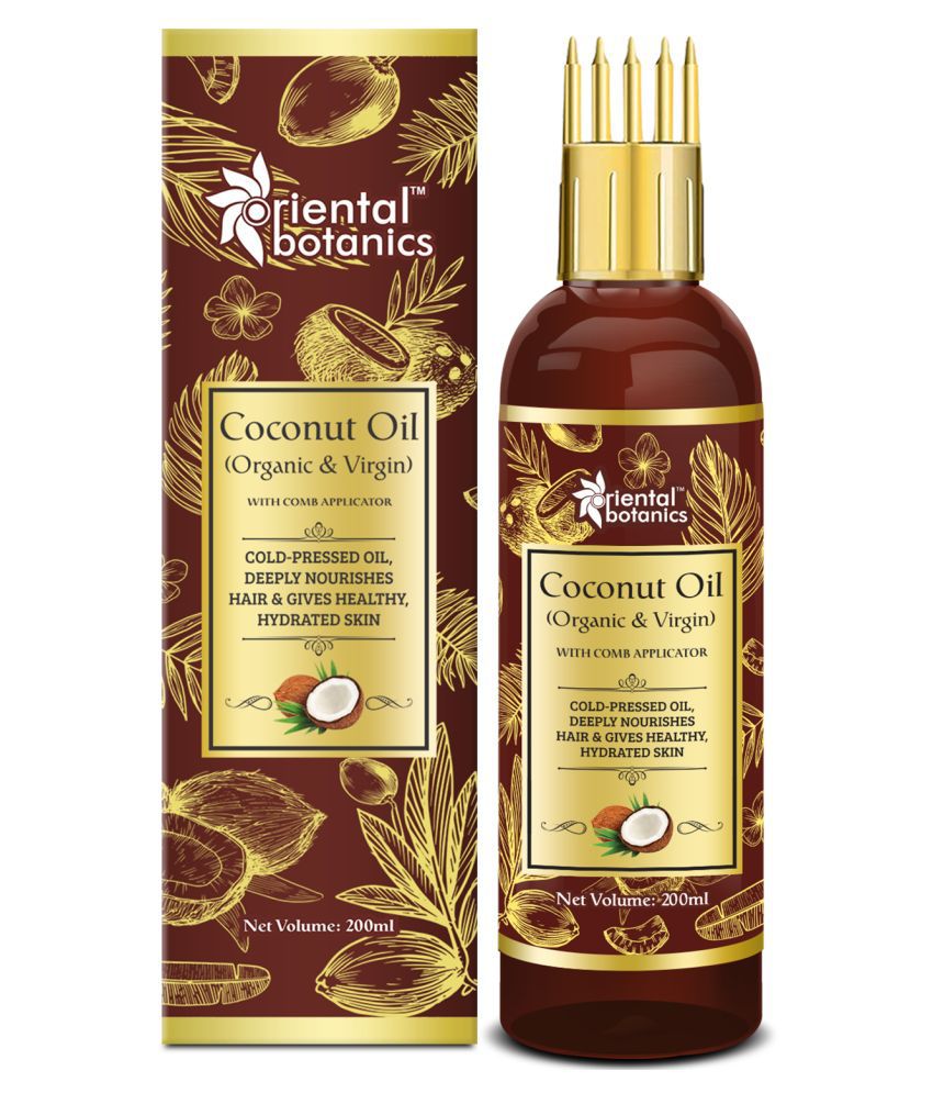 Oriental Botanics Organic Virgin Coconut Oil 200 mL: Buy Oriental ...