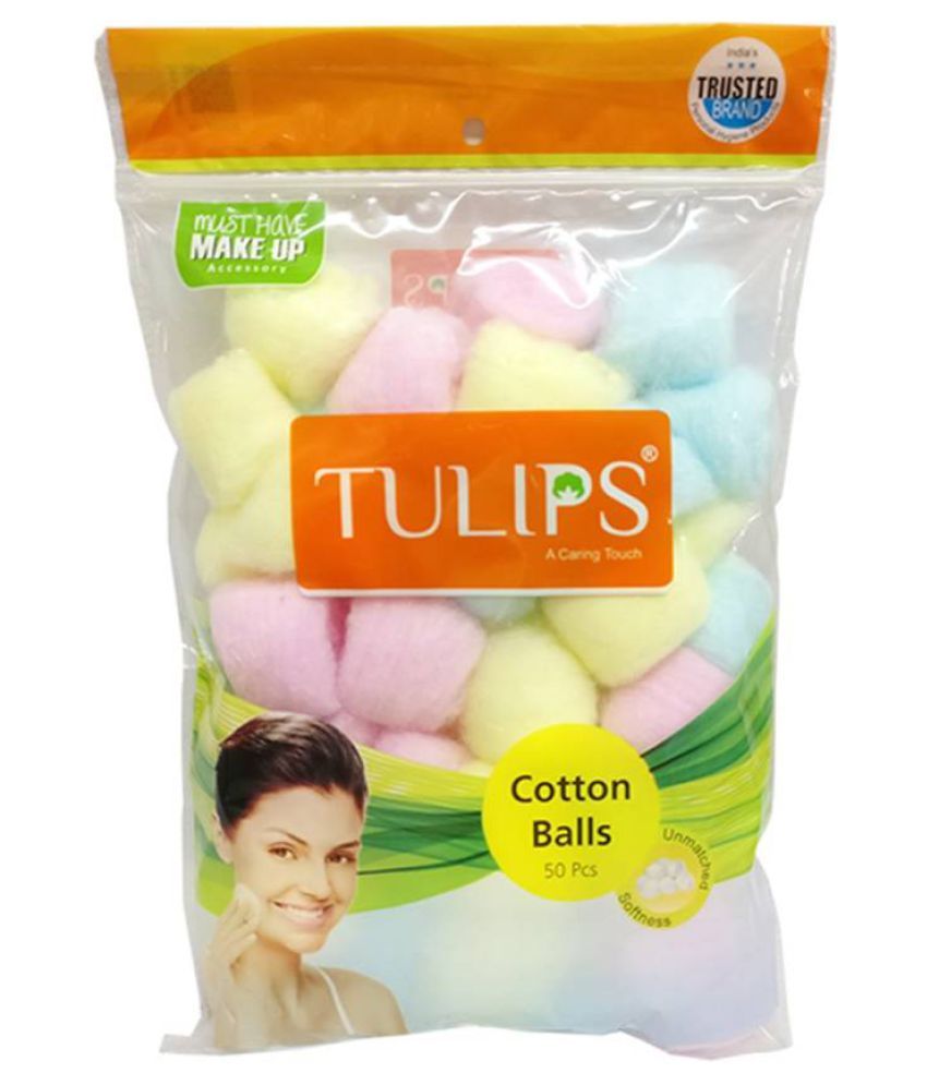 Tulips Makeup Remover Cotton Pads 50 g Buy Tulips Makeup Remover