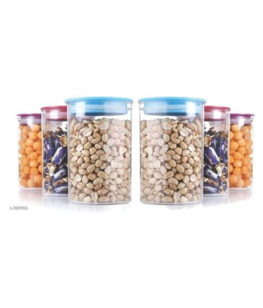     			Analog Kitchenware Food,Grocery Storage Polyproplene Food Container Set of 6 900 mL