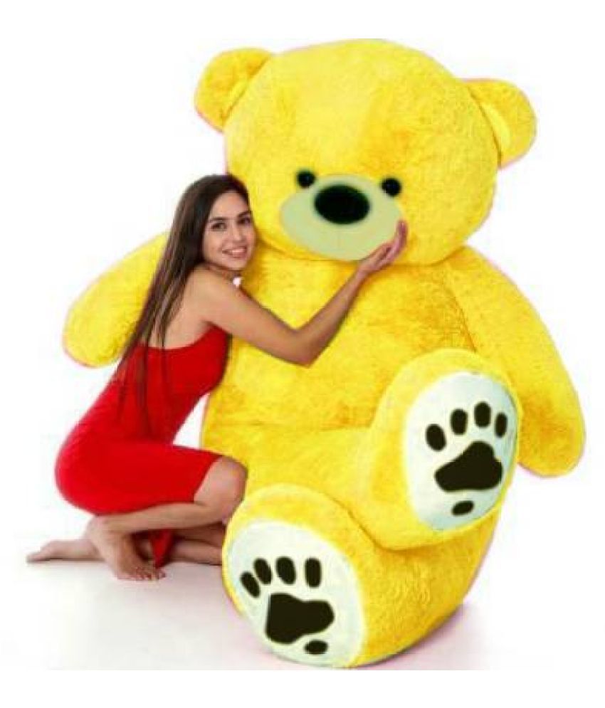 soft teddy bear 3 feet