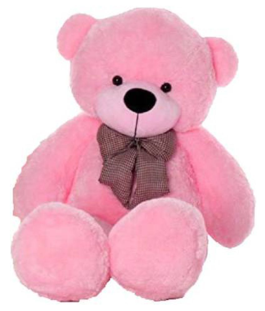 pink teddy bear 3 feet