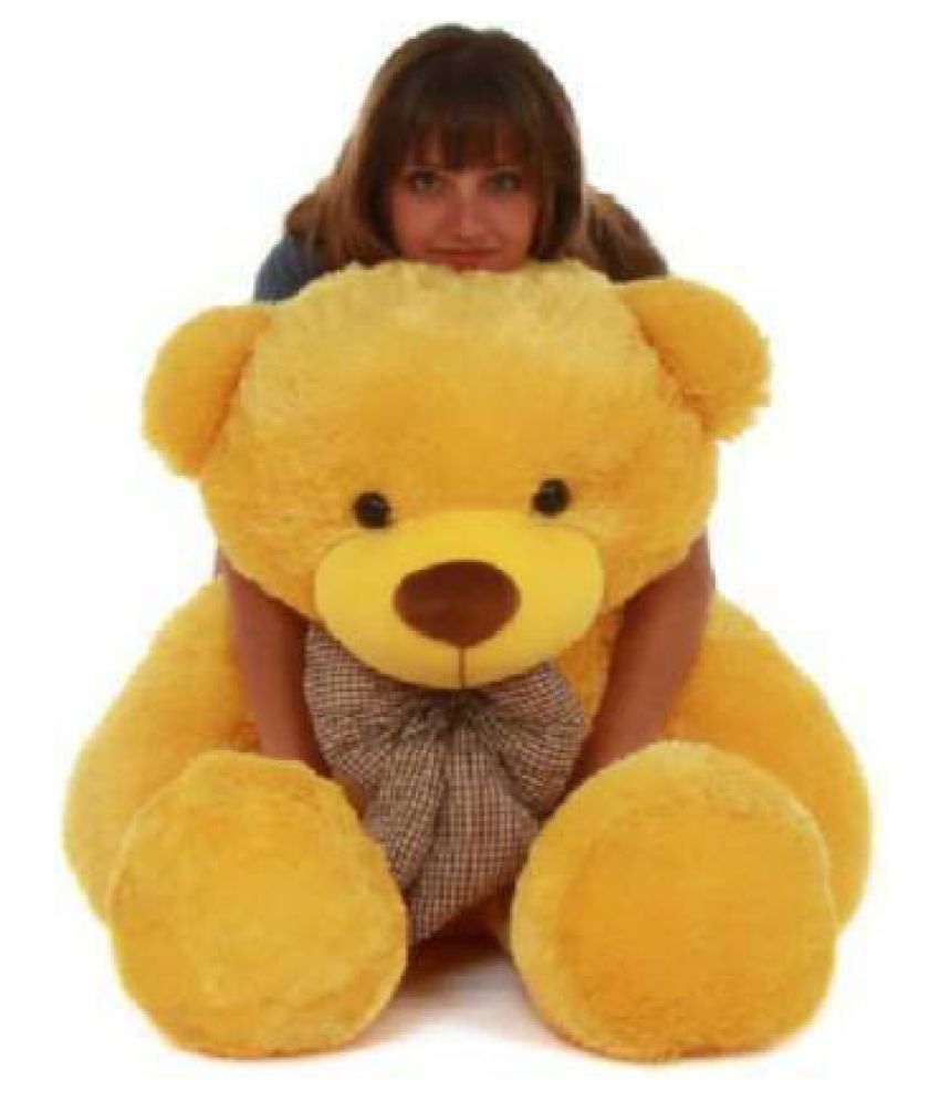 yellow and blue teddy bear