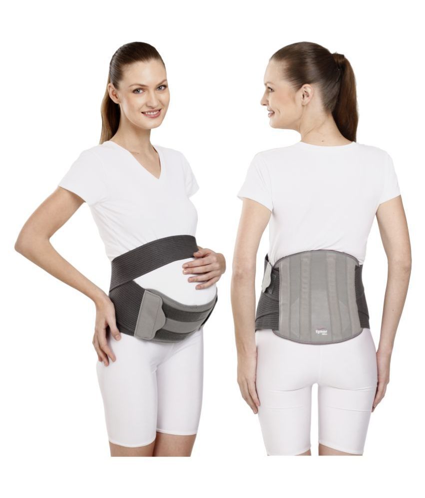     			Tynor Pregnancy Back Support, Grey, Large, 1 Unit