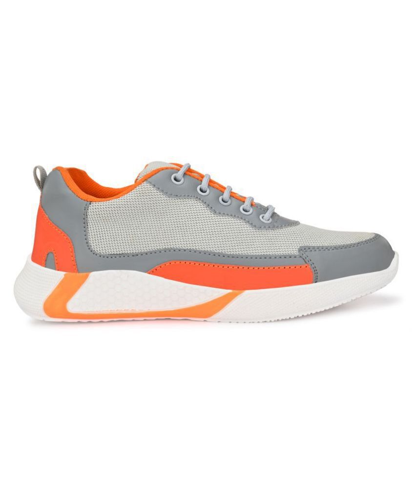 WALKSTYLE Men's Gray Running Shoes - Buy WALKSTYLE Men's Gray Running ...