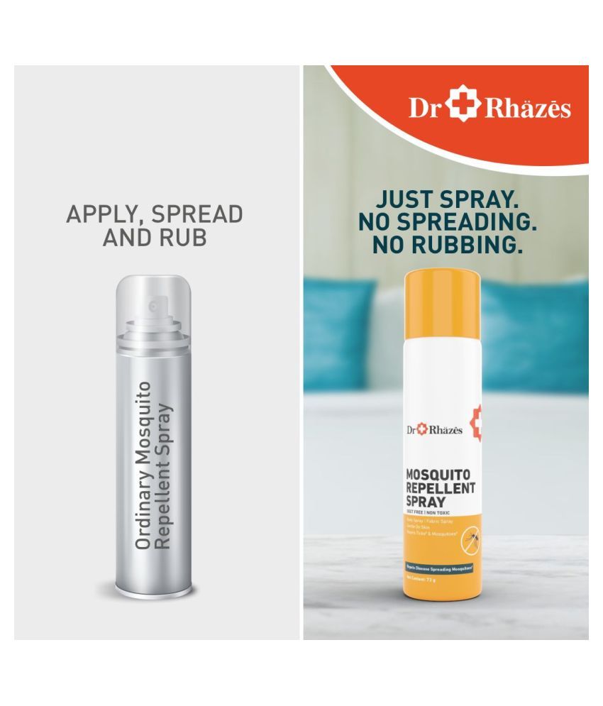 Dr Rhazes Mosquito Repellent Spray Mosquito Repellent Spray 219 g Pack