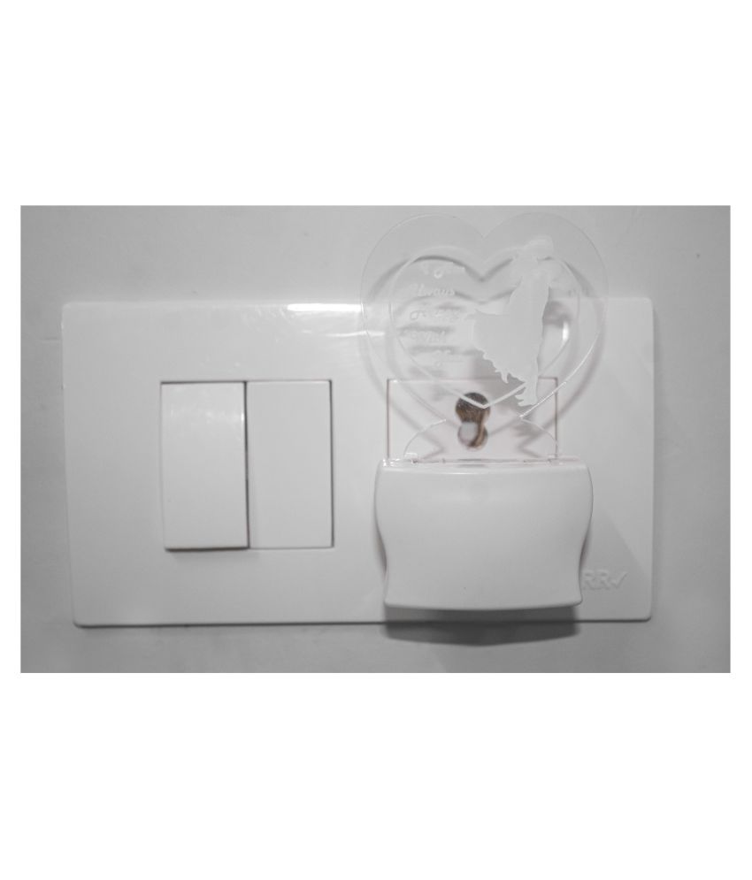     			AFAST Couple Heart Dancing 3D Illusion LED Night Lamp Multi - Pack of 1