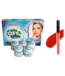 Professional Red Lipstick &amp; Oxy Glow Facial Kit 250 g Pack of 2