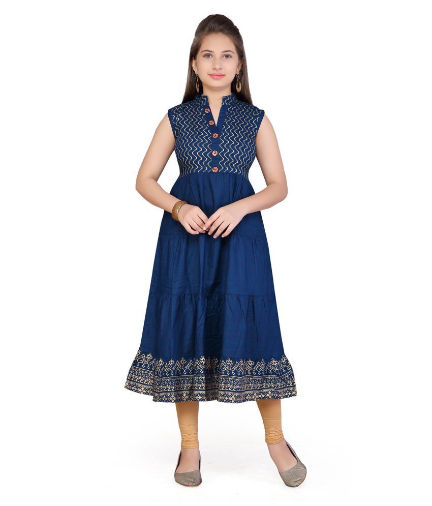 cotton kurtis for 12 years girl