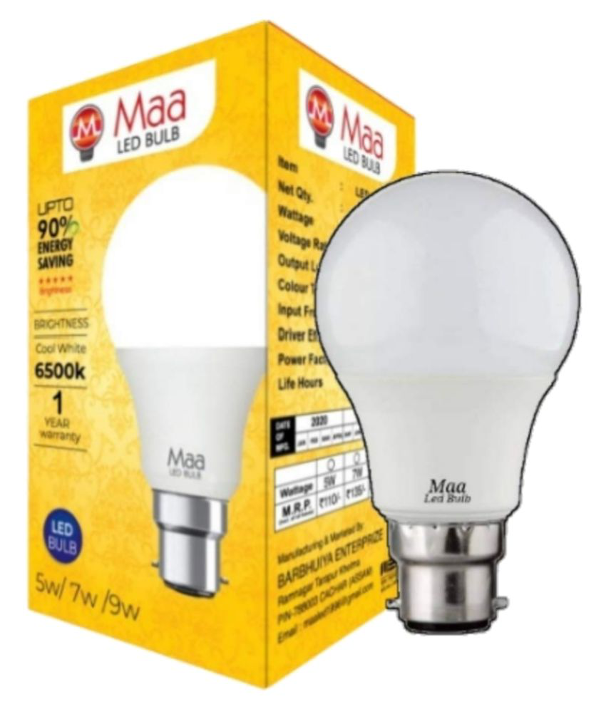 MAA LED 9 Light Bulb