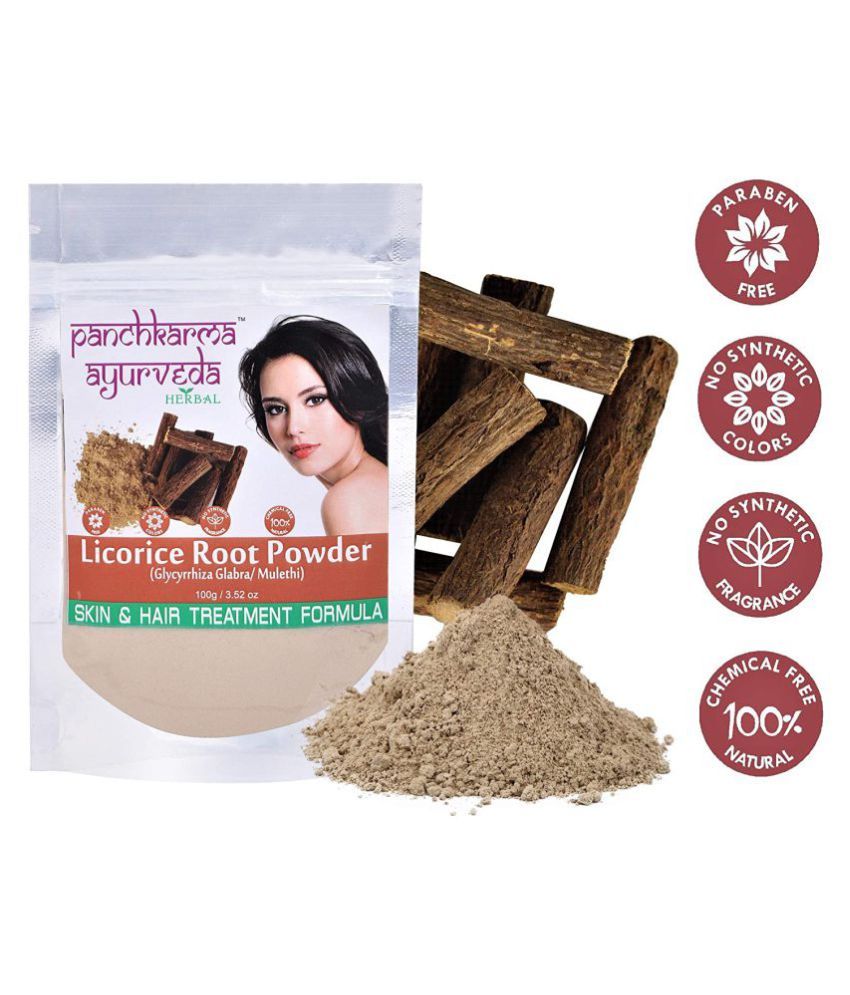 PANCHKARMA AYURVEDA Herbal Licorice Root Powder Hair Mask 100 g Buy PANCHKARMA AYURVEDA Herbal