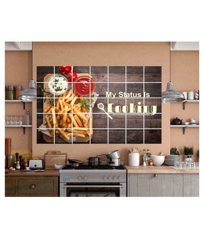 unique decals fast food vegetable wall sticker Abstract Glow in the